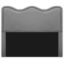 Ver imagem 6 de Cabeceira King Bari P02 195 cm Para Cama Box Cinza
