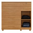 Ver imagem 3 de Cômoda Pernambuco 8 Gavetas 1 Porta com Sapateira - Benetil
