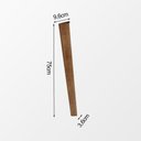 Ver imagem 4 de Kit Pé Mesa em Madeira para Mesa de Jantar Design Moderno e Acabamento Decorativo - Cinamomo