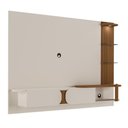 Ver imagem 2 de Painel para TV Argos 72 Polegadas 200cm MDF-MDP com Luz LED Off White Artely