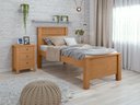 Ver imagem 7 de Cama Solteiro Athenas - Lopas Amendoa Clean