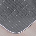 Ver imagem 2 de Cobre Leito Queen Urbany Bordado Hipercal 400 Fios 7 Peças - Cinza
