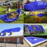 Lona Plastica 150 Micras 3x2 Construção Camping Proteção Uv - 6