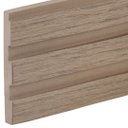 Ver imagem 3 de Painel Ripado de Madeira Marrom Claro Autocolante- Rolo com 2,5m