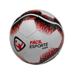Bola de Campo Seleção Profissional Vermelha e Branca