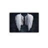 Quadro Asas Lucifer - Tela Única - 90 x 60 cm - Preta - 1