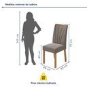 Ver imagem 7 de Conjunto 4 Cadeiras Estofadas Apogeu
