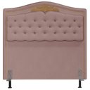 Ver imagem 3 de Cabeceira Cama Box Casal Queen 160cm Imperial J02 Suede Rosê - Mpozenato