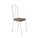 Ver imagem 3 de Kit com 2 Cadeiras 121 Malva Branca/rattan - Artefamol