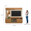Ver imagem 2 de Estante Home 200cm para Tv Eldorado 2.0 Linea Brasil