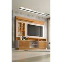 Ver imagem 3 de Estante Home 200cm para Tv Eldorado 2.0 Linea Brasil