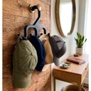 Ver imagem 3 de Cabide Gancho Organizador Armario Guarda Roupa Closet Acessorio Pendura Bolsa Casaco Bone Quarto Cas