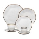 Ver imagem 1 de Jogo de Jantar 42 Peças Porcelana Chá Café Maresia Oxford
