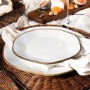 Ver mais imagens de Jogo de Jantar 42 Peças Porcelana Chá Café Maresia Oxford