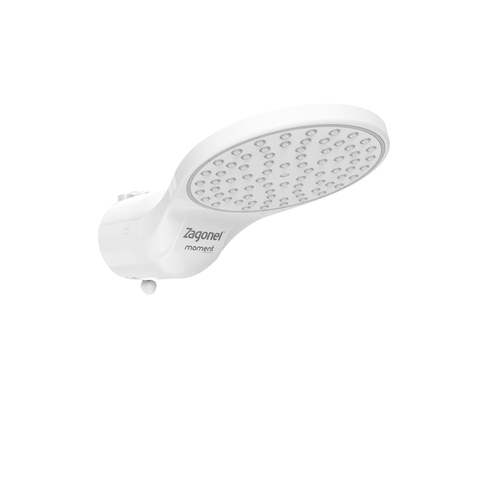 Chuveiro Ducha Elétrico Moment 4 Temperaturas Branco Zagonel:127v 5500w