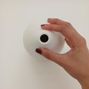 Ver imagem 3 de Vaso Decorativo Cachepô Enfeite Casa Cerâmica 15x14x14cm Branco
