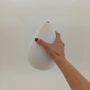 Ver imagem 5 de Vaso Decorativo Cachepô Enfeite Casa Cerâmica 15x14x14cm Branco