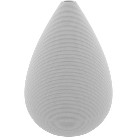 Vaso Decorativo Cachepô Enfeite Casa Cerâmica 15x14x14cm Branco