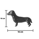 Ver imagem 4 de Cachorro Basset (Salsicha) Decorativo - 10 Cm Altura - Toque 3D - Várias Cores: Laranja