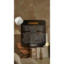 Ver imagem 2 de Luminária Coluna para Sala Tripé Áustria com Cupula Algodão Design Minimalista Decoração