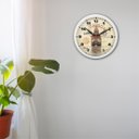 Ver imagem 2 de Relógio de Parede Omega 24cm Quartz Phr003 Diversos Modelos Branco Londres