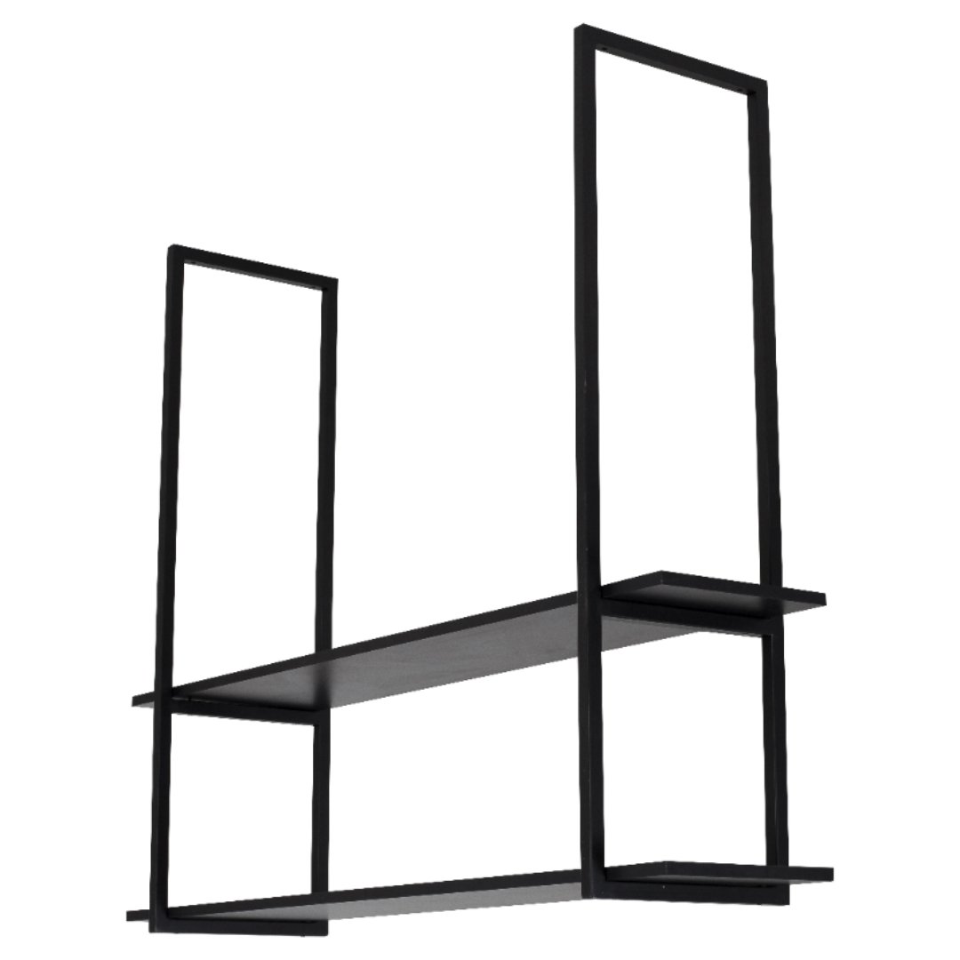 Nicho Preto Prateleira Suspensa Teto Banheiro Preta 1.20mt - 3