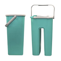 Rodo Flat Mop e Balde Lava Seca Profissional Limpeza Pratica - 2