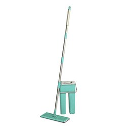 Rodo Flat Mop e Balde Lava Seca Profissional Limpeza Pratica - 3