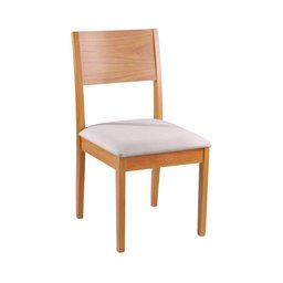 Conjunto de 2 Cadeiras Village - Madeira Maciça, Encosto Laminado - Távoli Decor - 3