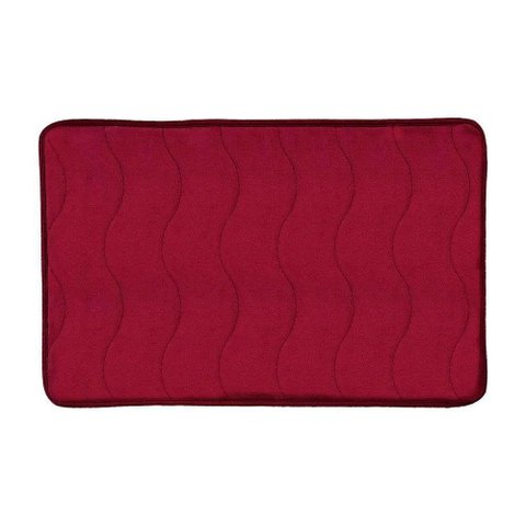 Tapete de Banheiro Touch 11 Vermelho 0,40x0,60m - Edantex