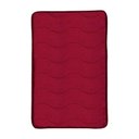 Ver imagem 3 de Tapete de Banheiro Touch 11 Vermelho 0,40x0,60m - Edantex