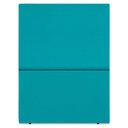 Ver imagem 5 de Cabeceira Solteiro 100 Cm com Frame Luna Suede Azul Turquesa Artte
