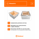 Ver imagem 6 de Kit Churrasqueira Gourmet Preta 1 Duto sem Vidro 3151 PP