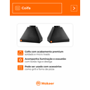 Ver imagem 5 de Kit Churrasqueira Gourmet Preta 1 Duto sem Vidro 3151 PP