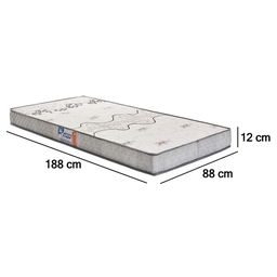 Colchão Gazin Espuma Dream D20 Solteiro 188cm X 88cm - Rede Móveis - 2