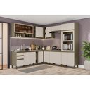 Ver imagem 1 de Cozinha Modulada Évelin 14 Portas 2 Gavetas Henn - Duna Cristal