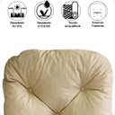 Ver imagem 6 de 2 Almofada Impermeável Confortável para Cadeiras de Área