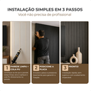 Ver imagem 5 de Kit 15 Placas Painel Ripado 3D 20x3m Decorativo