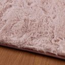 Ver imagem 2 de Tapete Pele Albany 0,60 X 1,80 Rose Niazitex