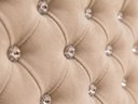 Ver imagem 2 de Cabeceira Orquídea Estofada Casal Queen Size 158 Suede Off White