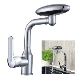 Torneira Monocomando Cozinha Misturador Agua Fria Quente Quatro Jatos Rotaçao 360 Graus Mesa Bancada