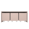 Mesa Organizadora de Brinquedos com 3 Baús 100% Mdf Plancasa Sal Rosa - 4