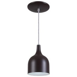 Pendente Gota Teat Luminária Lustre Alumínio Marrom Tabaco Textura - T&T Iluminação - 1