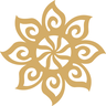 Mandala Catavento - Mdf - Cru - Riqueza Prosperidade - 30cm - 1