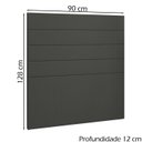 Ver imagem 4 de Cabeceira Solteiro 90 cm Lisben Linho SL 74 Peer