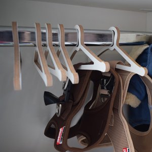 Kit Mini Cabide Roupeiro Pet Vestuário 10 Un