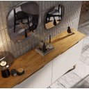 Ver imagem 5 de Aparador Buffet Sala Flow 4 Portas com Pés de Madeira - Rede Móveis