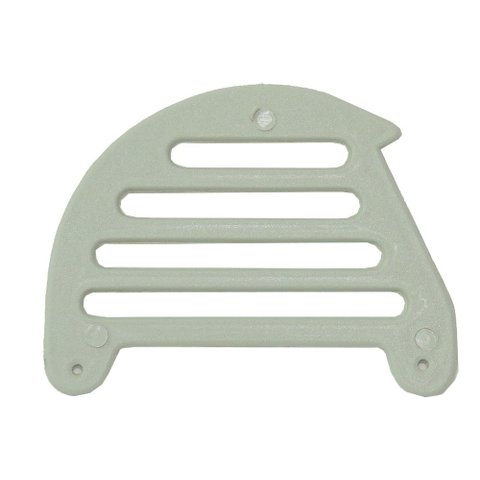 Kit 4 Passarinheira Plástica para Telha Romana Cinza Embalagem com 100 Unidades - Gerplast