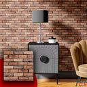 Ver imagem 1 de Papel de Parede Tijolinho 3d Marrom Envelhecido Realista Lavável Fácil Aplicação