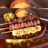 Kit - Assador Churrasquito 10 Espetinhos Em Inox Pr-199 + Kit Gás 1kg - Progás - 5